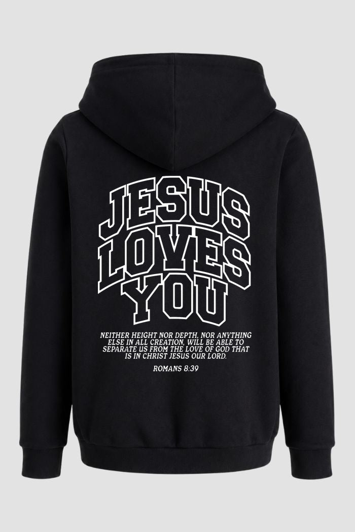 Moletom n. 139 - Jesus Loves You Singular