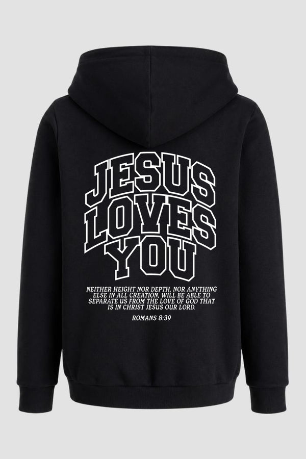 Moletom n. 139 - Jesus Loves You Singular