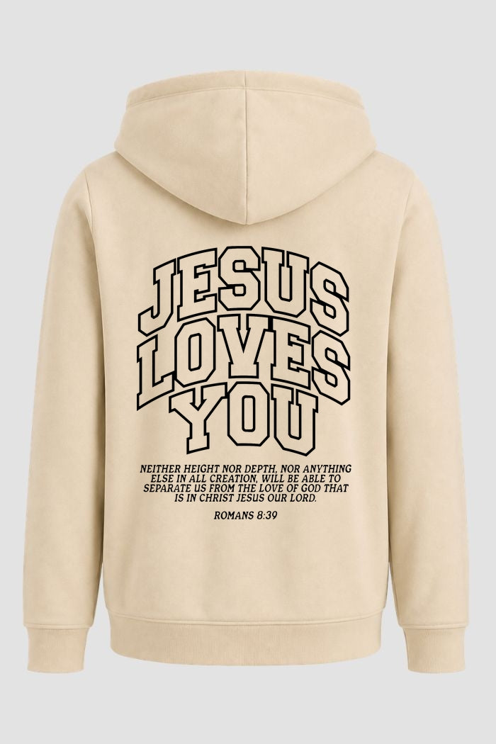 Moletom n. 139 - Jesus Loves You Singular