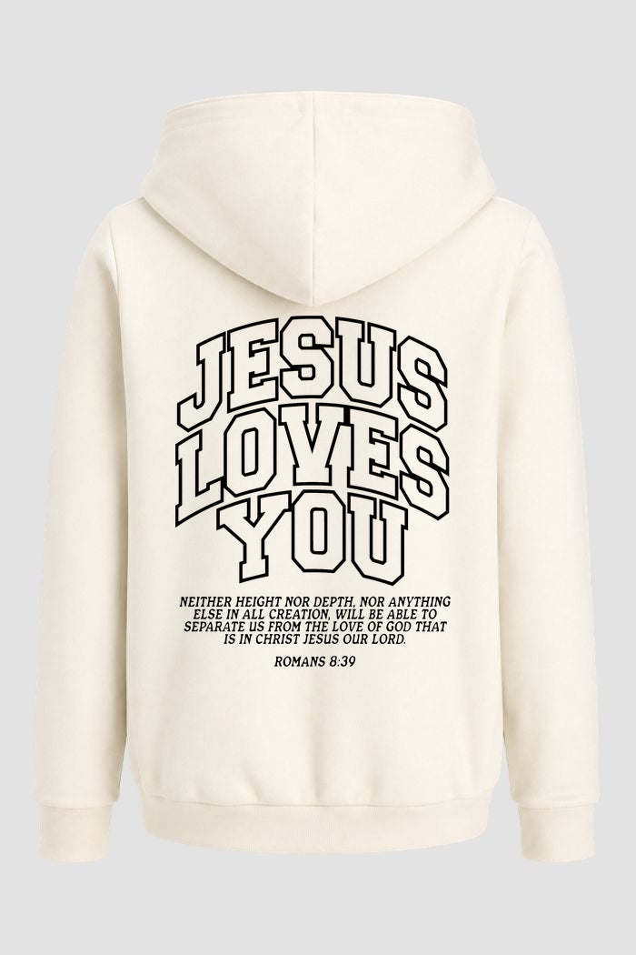 Moletom n. 139 - Jesus Loves You Singular
