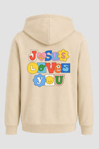 Moletom n. 140 - Jesus Loves You Color