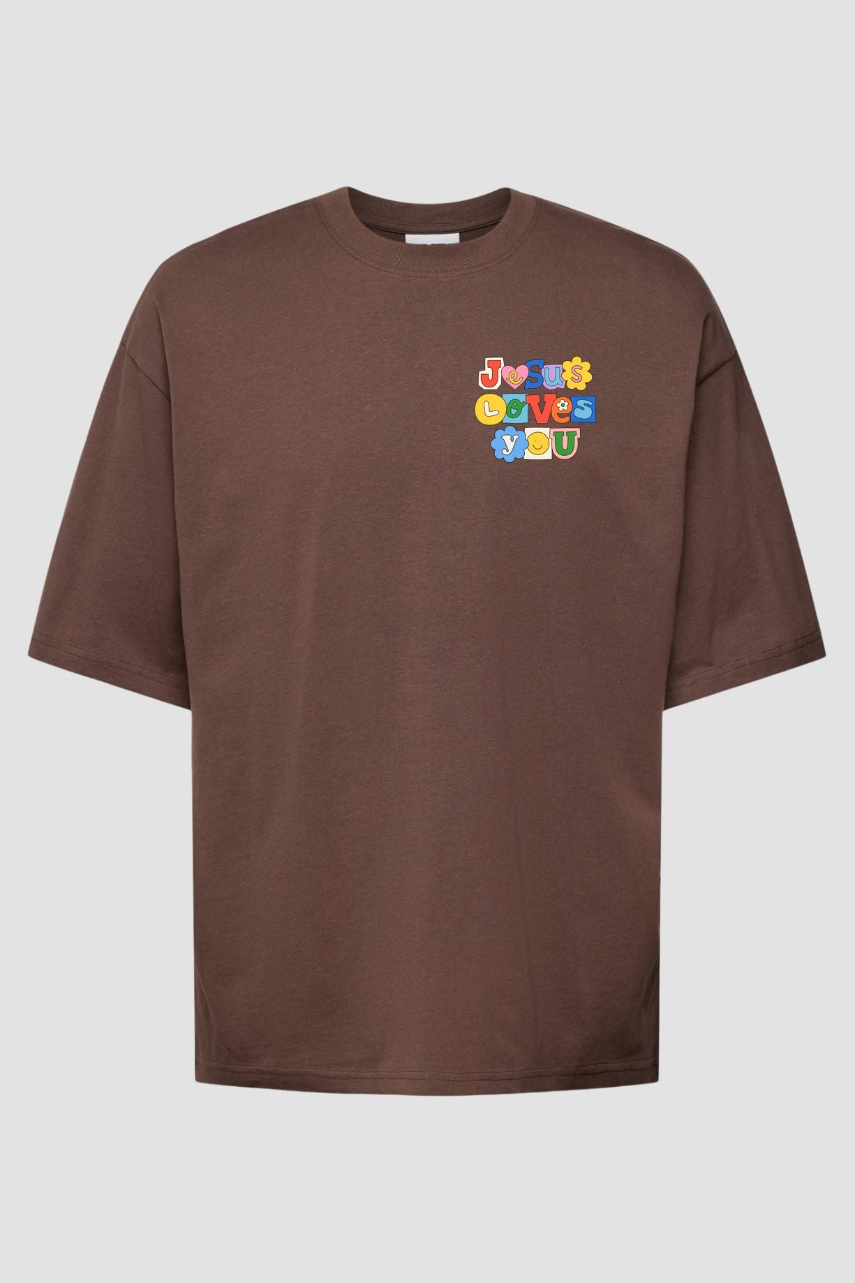 Oversized Suedine n. 140 - Jesus Loves You Color