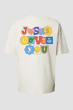 Oversized Suedine n. 140 - Jesus Loves You Color