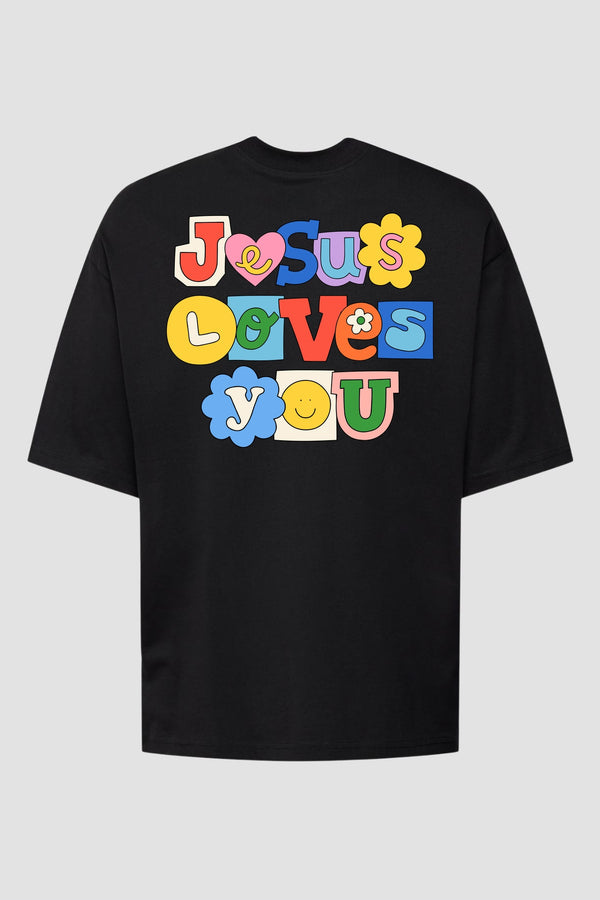 Oversized Suedine n. 140 - Jesus Loves You Color
