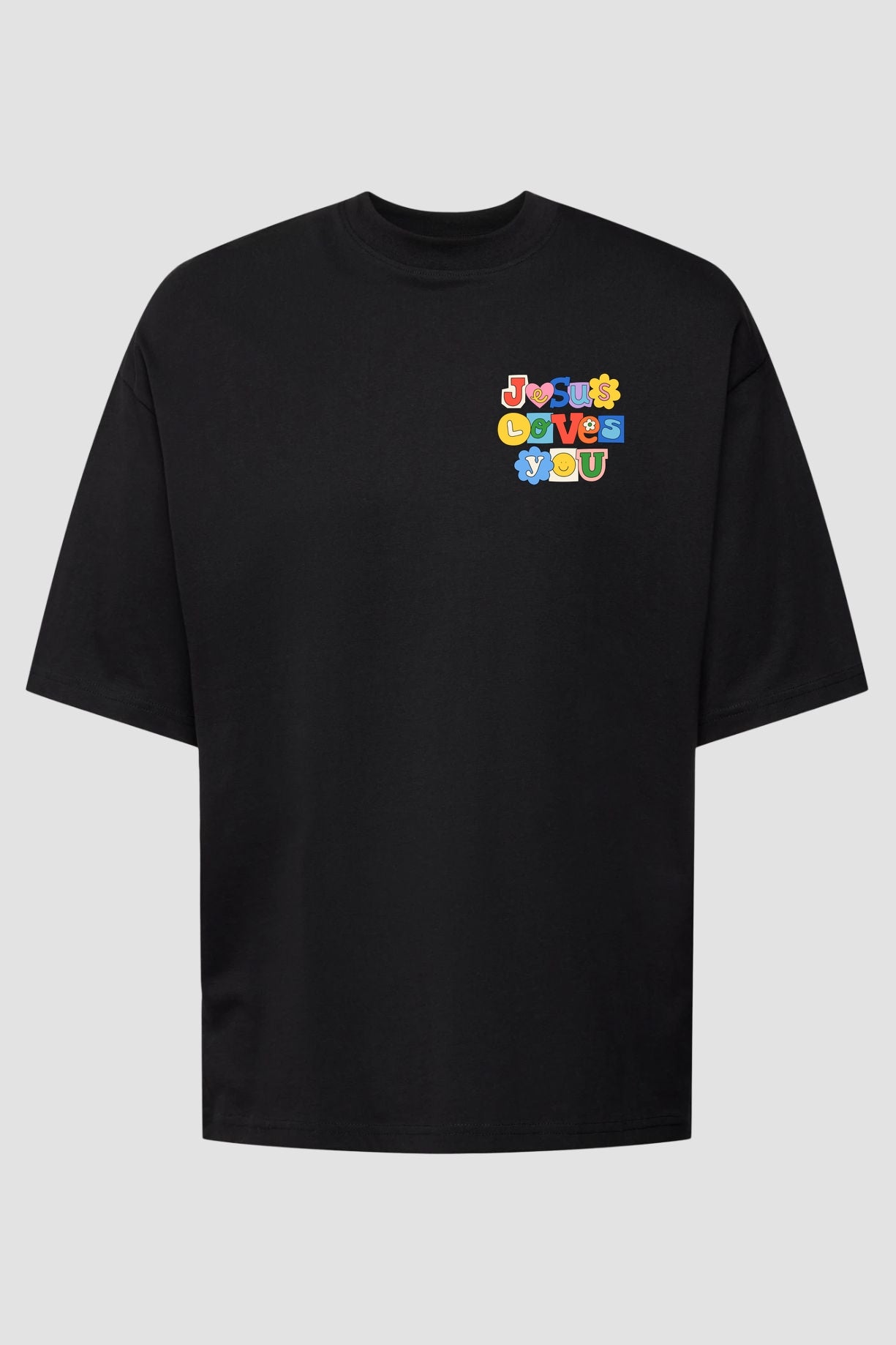 Oversized Suedine n. 140 - Jesus Loves You Color
