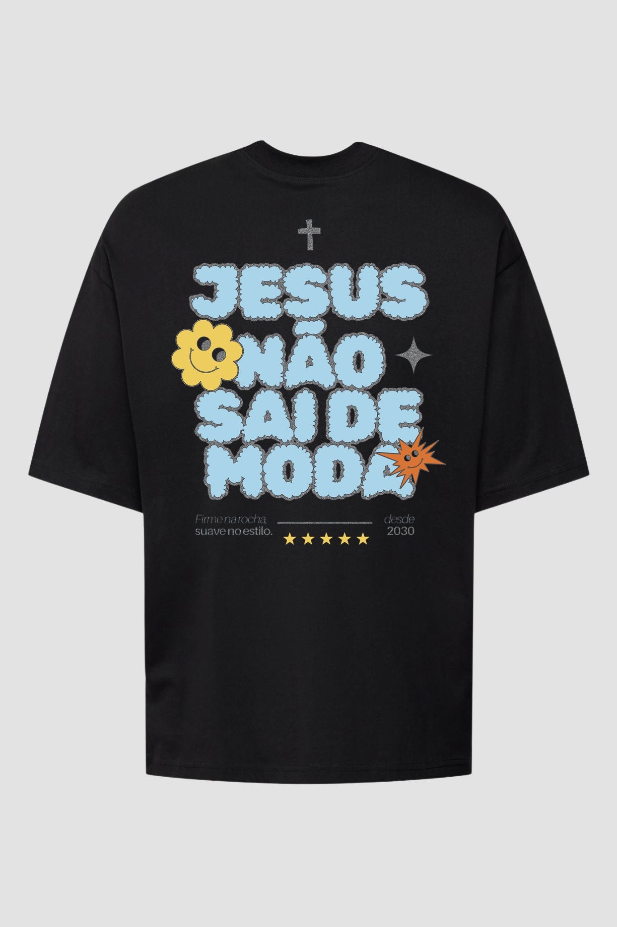 Oversized Suedine n. 141 - Jesus Não Sai De Moda