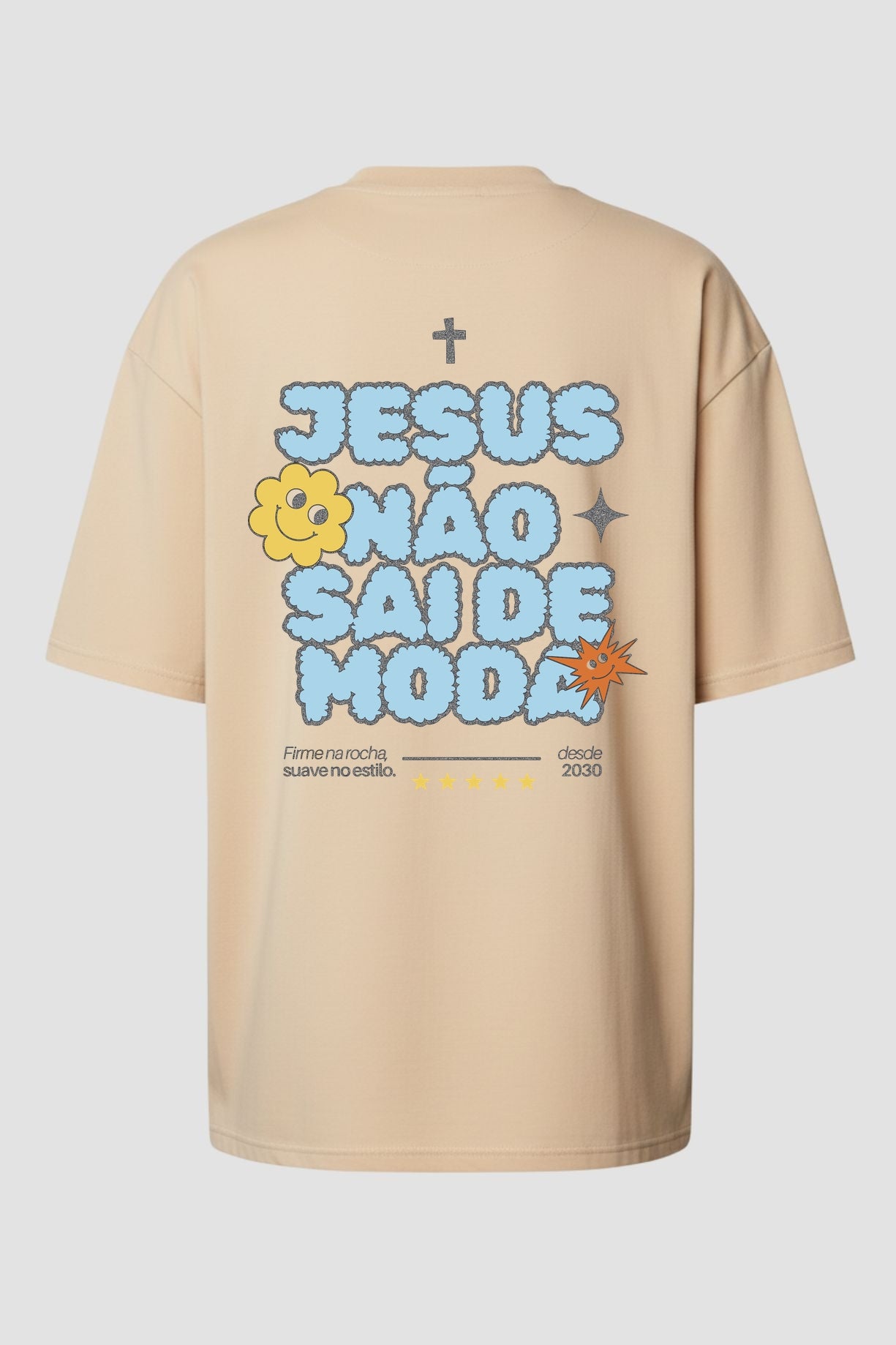 Oversized Suedine n. 141 - Jesus Não Sai De Moda
