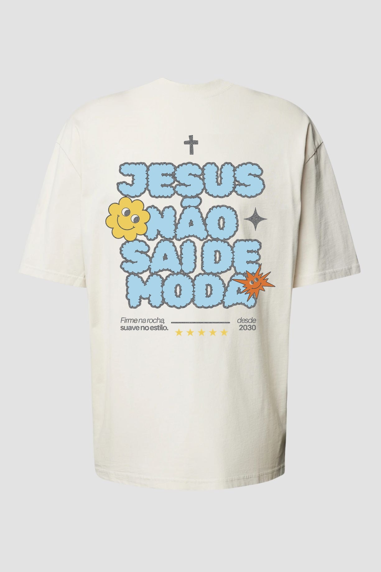 Oversized Suedine n. 141 - Jesus Não Sai De Moda