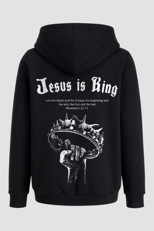 Moletom n. 144 - Jesus is King Crown Hard