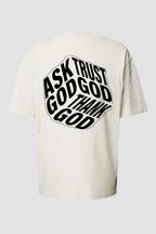 Oversized Suedine n. 15 - Ask God Trust God