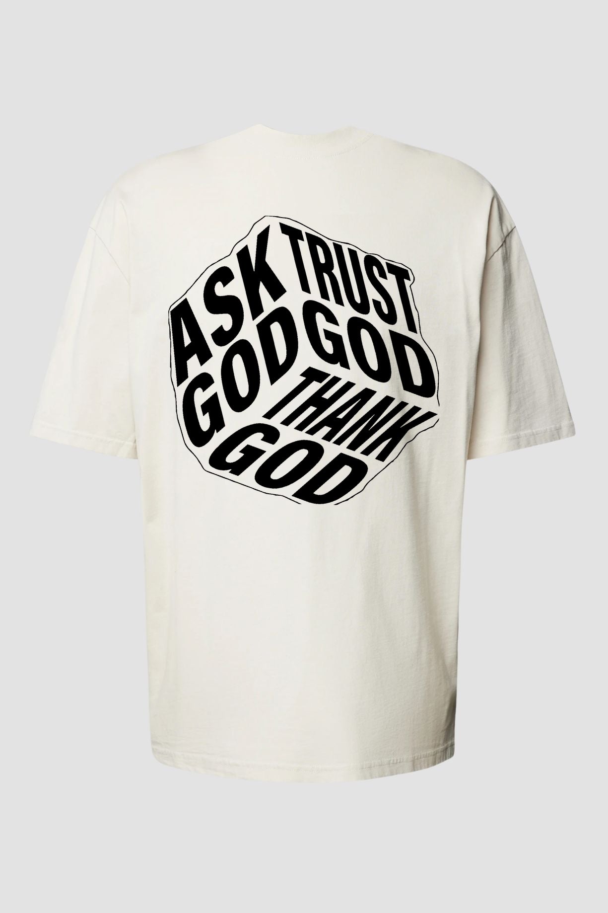 Oversized Suedine n. 15 - Ask God Trust God