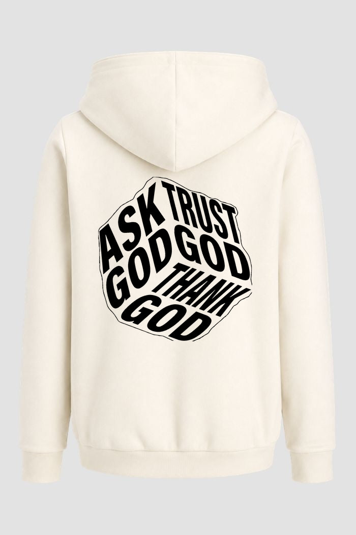 Moletom n. 15 - Ask God Trust God