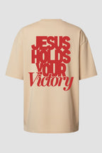 Oversized Suedine n. 156 - Jesus Holds Your Victory