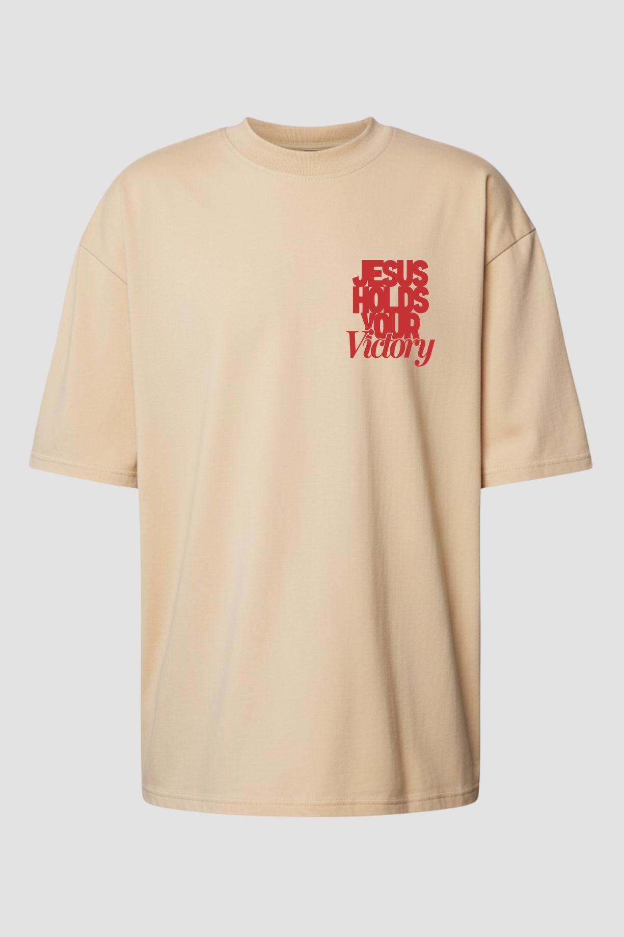Oversized Suedine n. 156 - Jesus Holds Your Victory