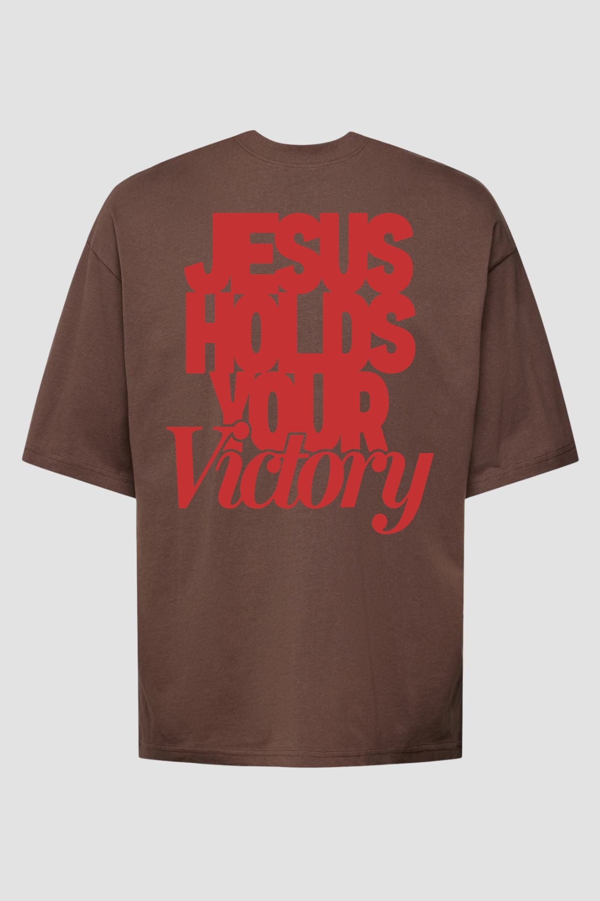 Oversized Suedine n. 156 - Jesus Holds Your Victory