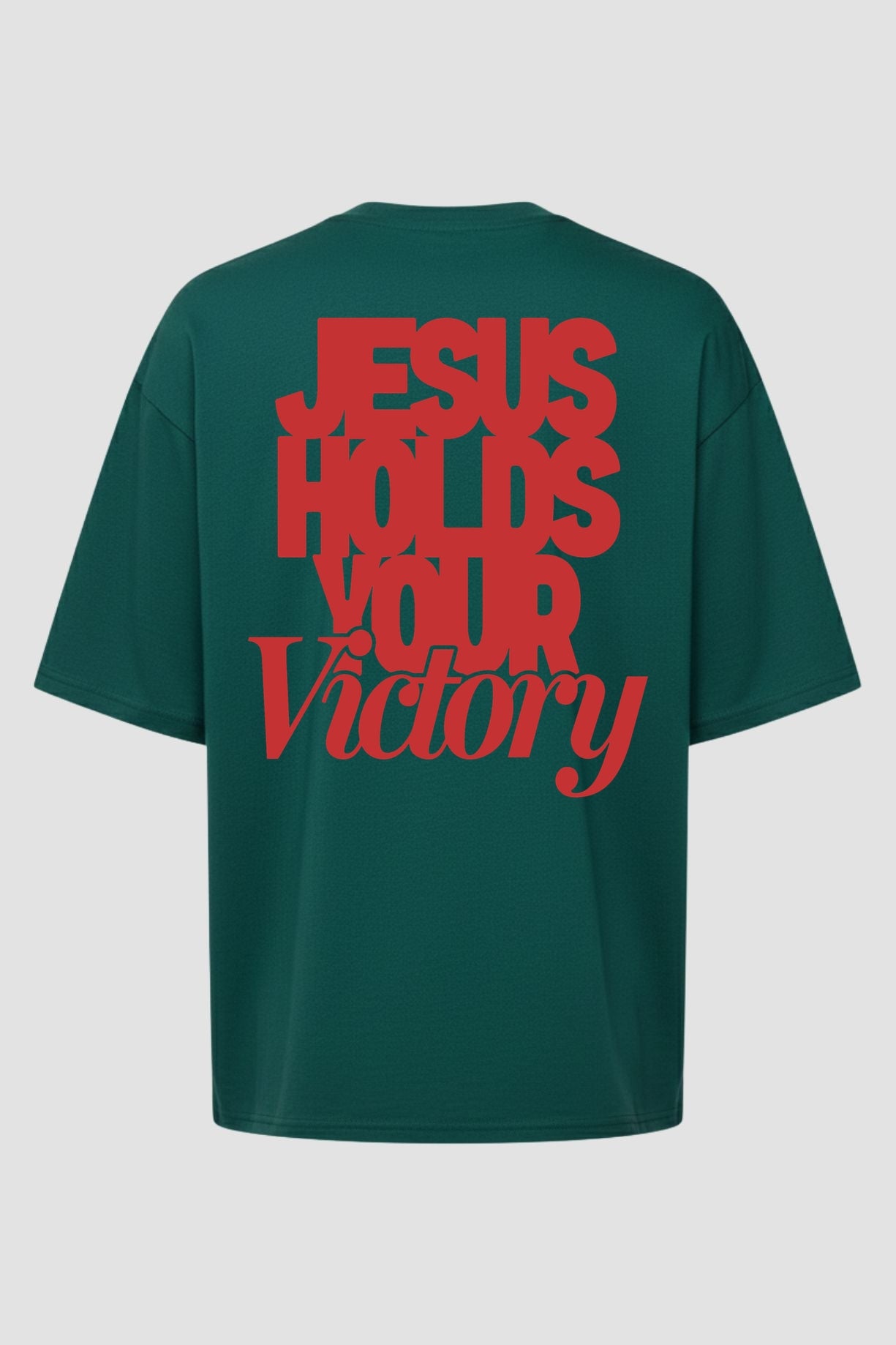 Oversized Suedine n. 156 - Jesus Holds Your Victory