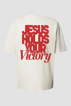 Oversized Suedine n. 156 - Jesus Holds Your Victory