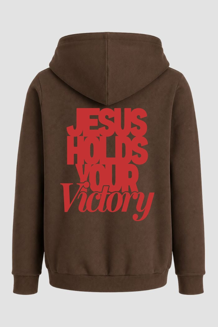 Moletom n. 156 - Jesus Holds Your Victory
