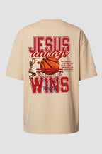 Oversized Suedine n. 158 - Jesus Always Wins