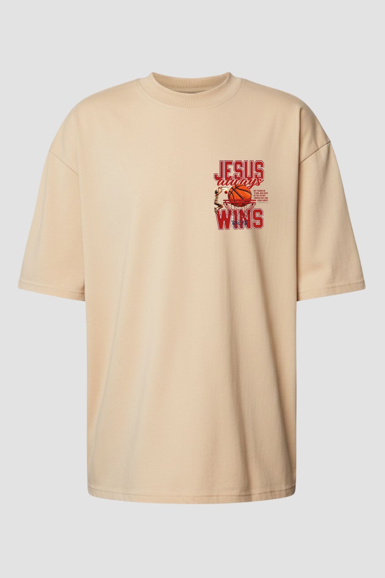 Oversized Suedine n. 158 - Jesus Always Wins