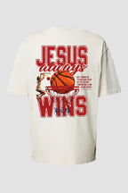 Oversized Suedine n. 158 - Jesus Always Wins