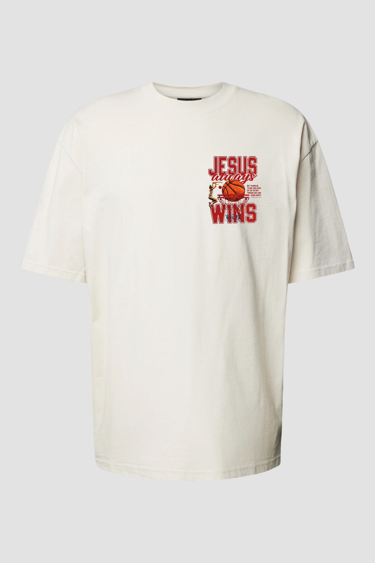 Oversized Suedine n. 158 - Jesus Always Wins