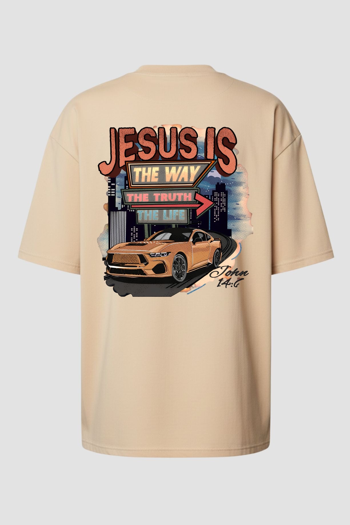 Oversized Suedine n. 159 - Jesus Is The Way