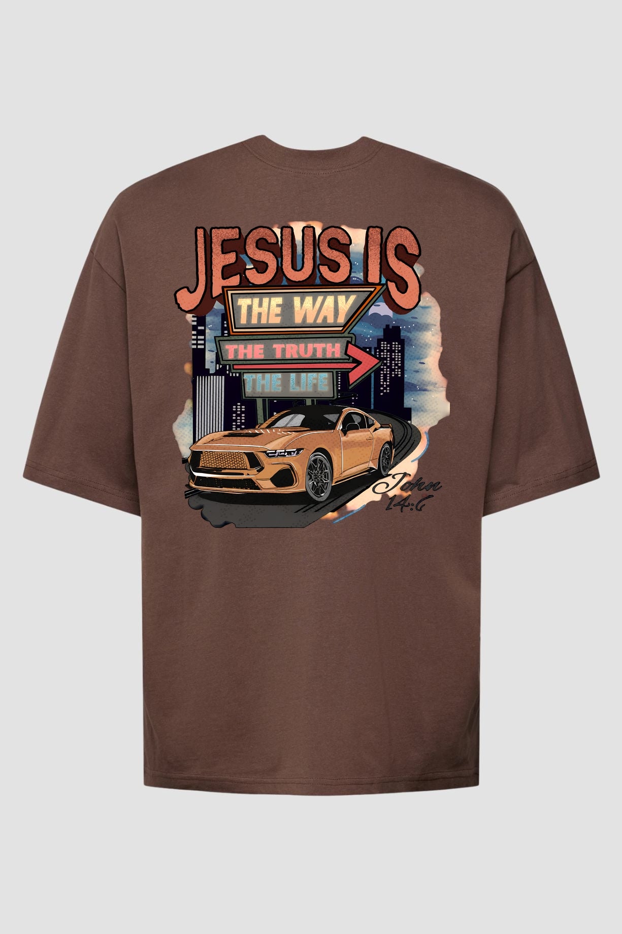 Oversized Suedine n. 159 - Jesus Is The Way