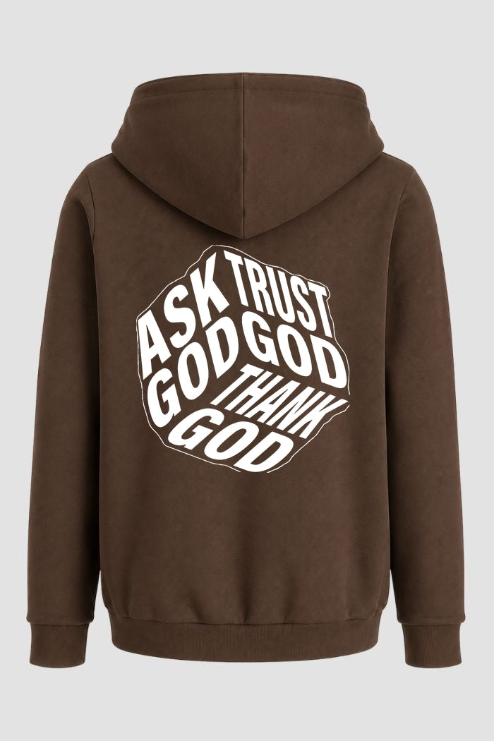 Moletom n. 15 - Ask God Trust God