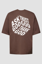 Oversized Suedine n. 15 - Ask God Trust God