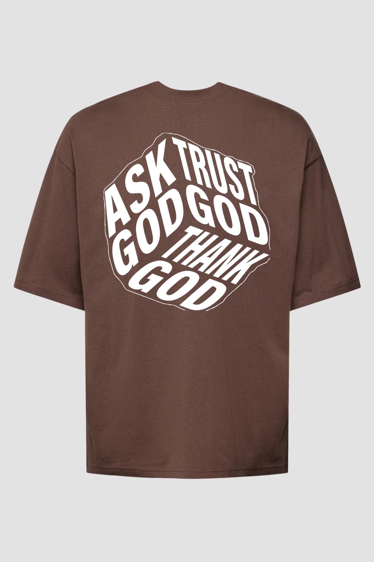 Oversized Suedine n. 15 - Ask God Trust God