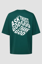 Oversized Suedine n. 15 - Ask God Trust God