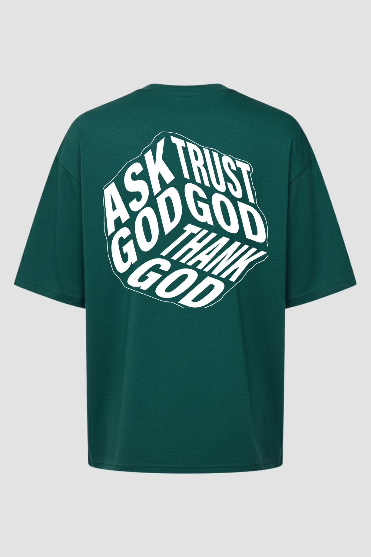 Oversized Suedine n. 15 - Ask God Trust God
