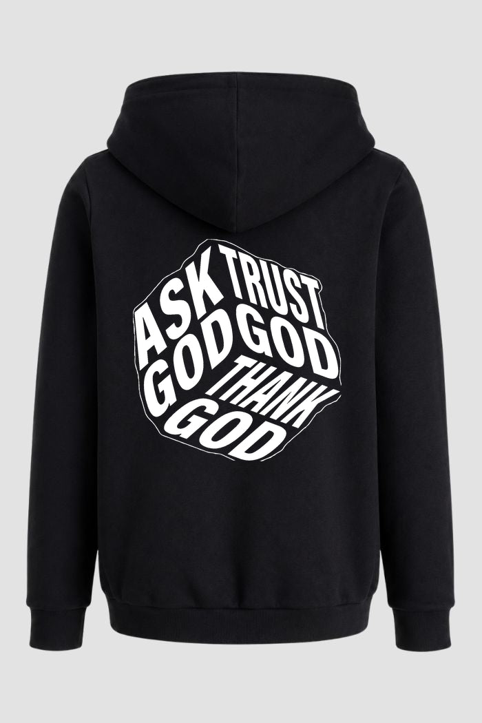 Moletom n. 15 - Ask God Trust God