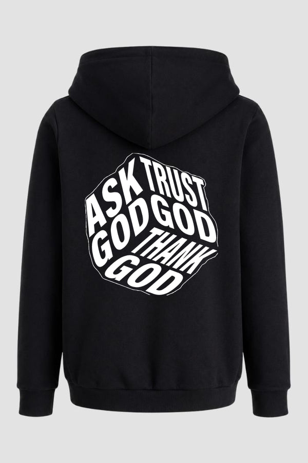 Moletom n. 15 - Ask God Trust God