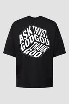 Oversized Suedine n. 15 - Ask God Trust God
