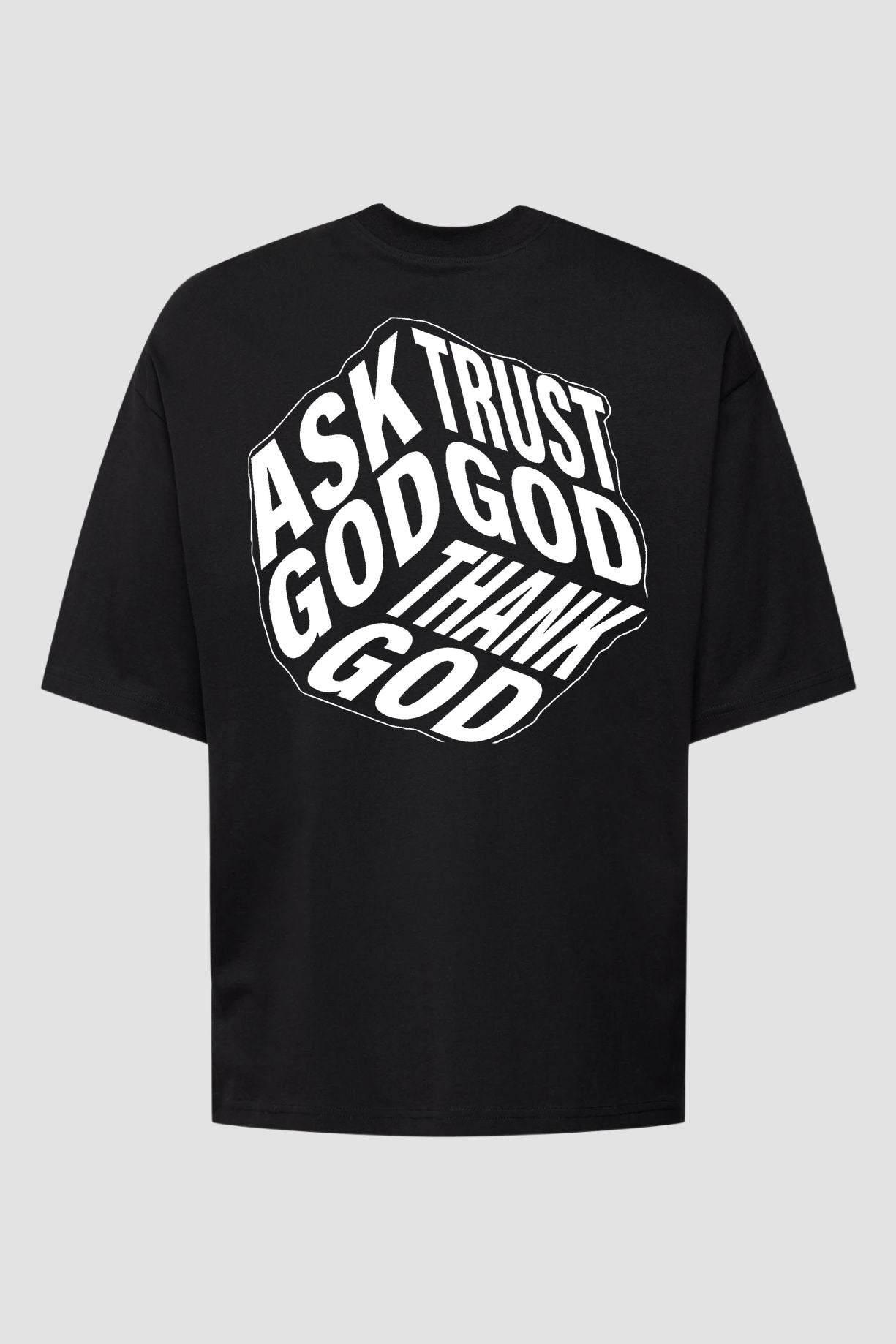 Oversized Suedine n. 15 - Ask God Trust God