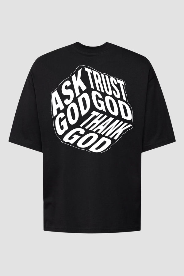 Oversized Suedine n. 15 - Ask God Trust God