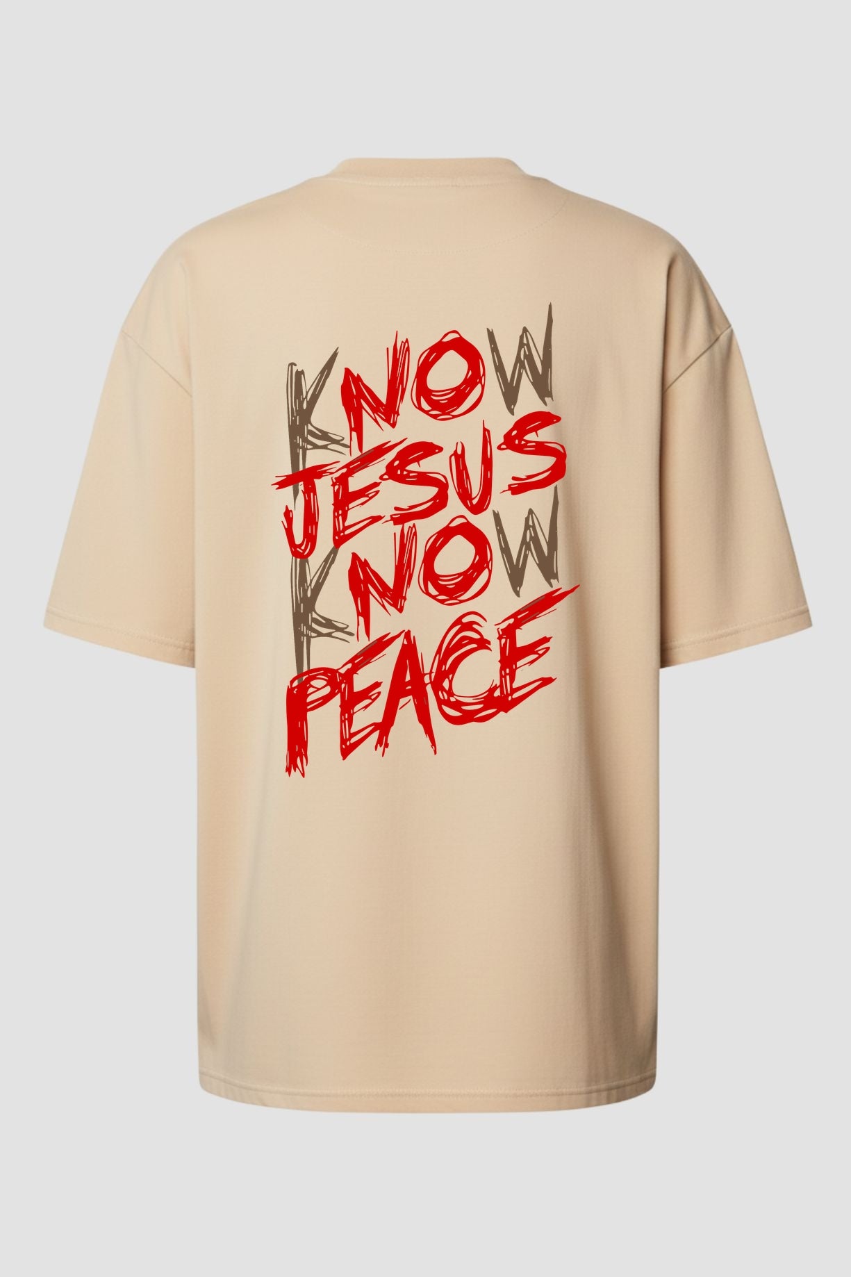 Oversized Suedine n. 165 - No Jesus No Peace