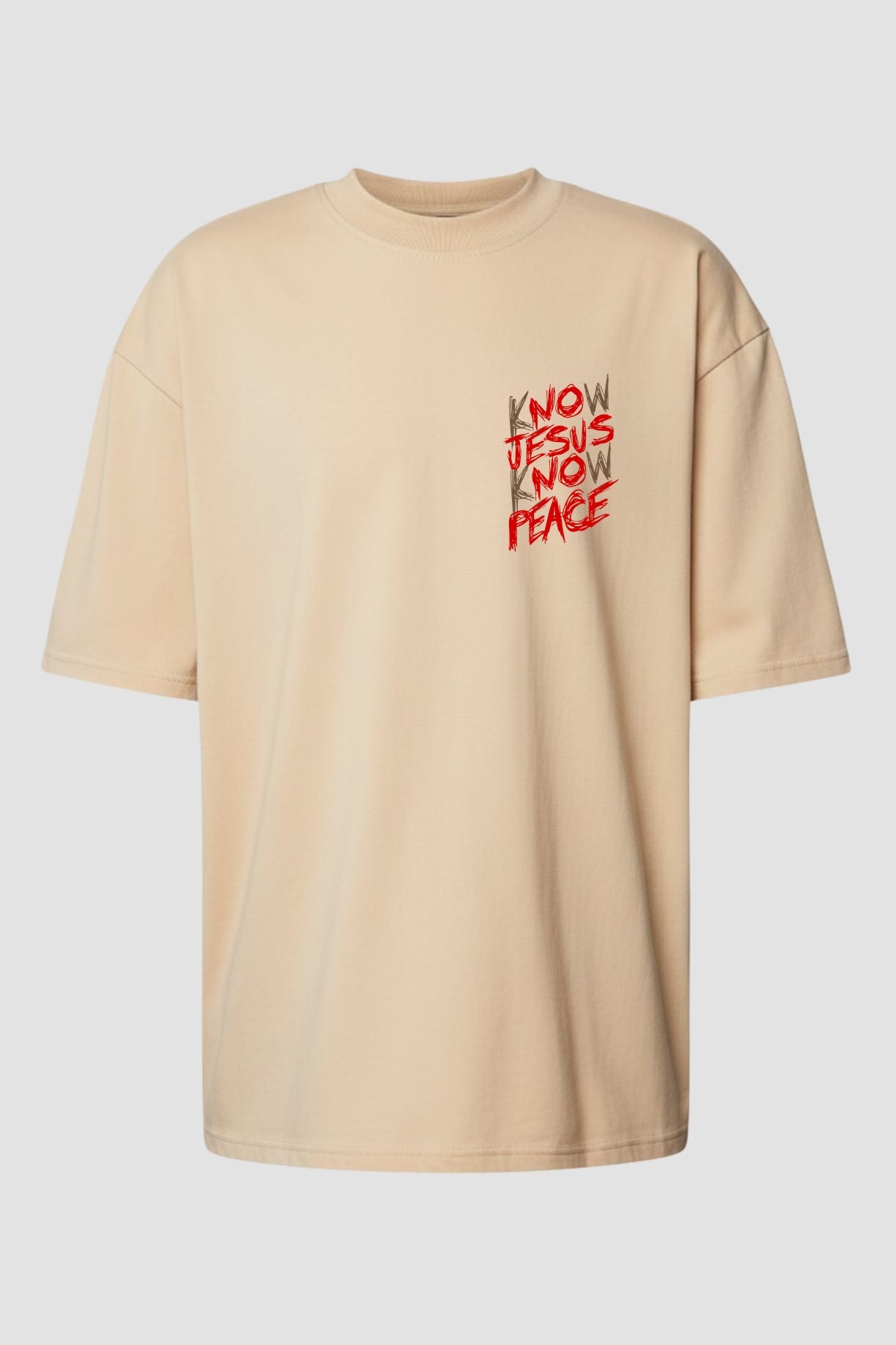 Oversized Suedine n. 165 - No Jesus No Peace