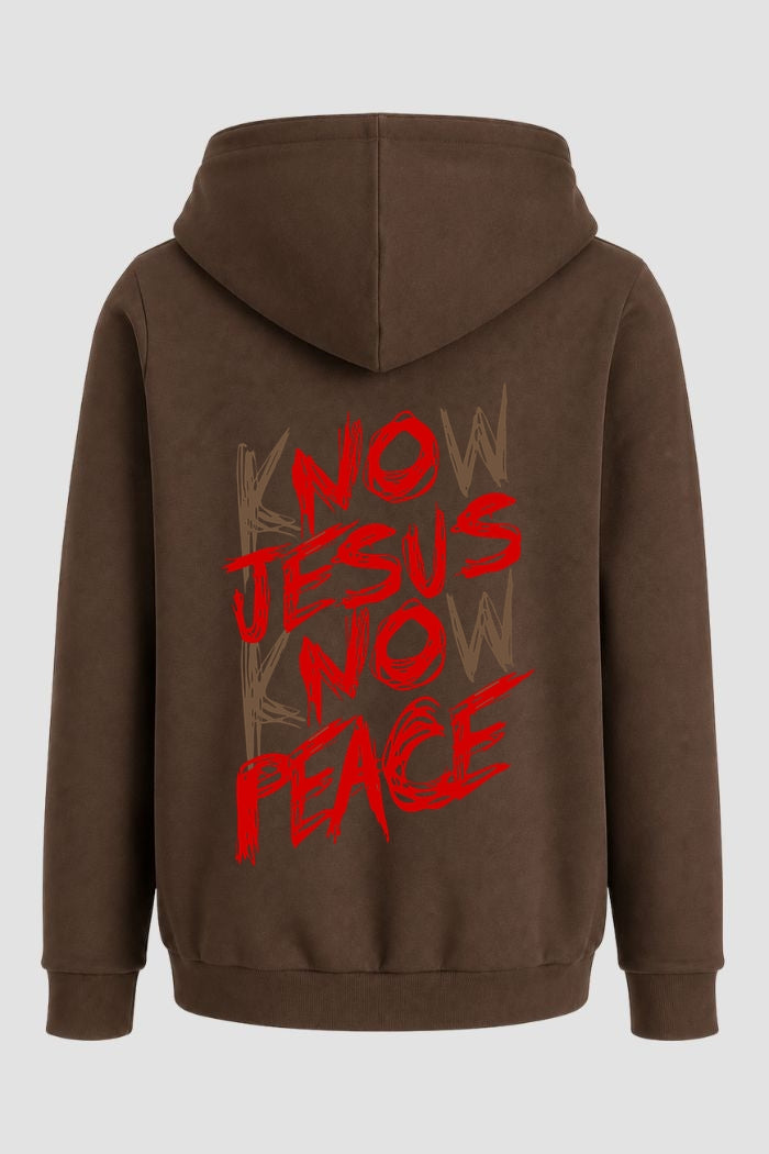 Moletom n. 165 - No Jesus No Peace