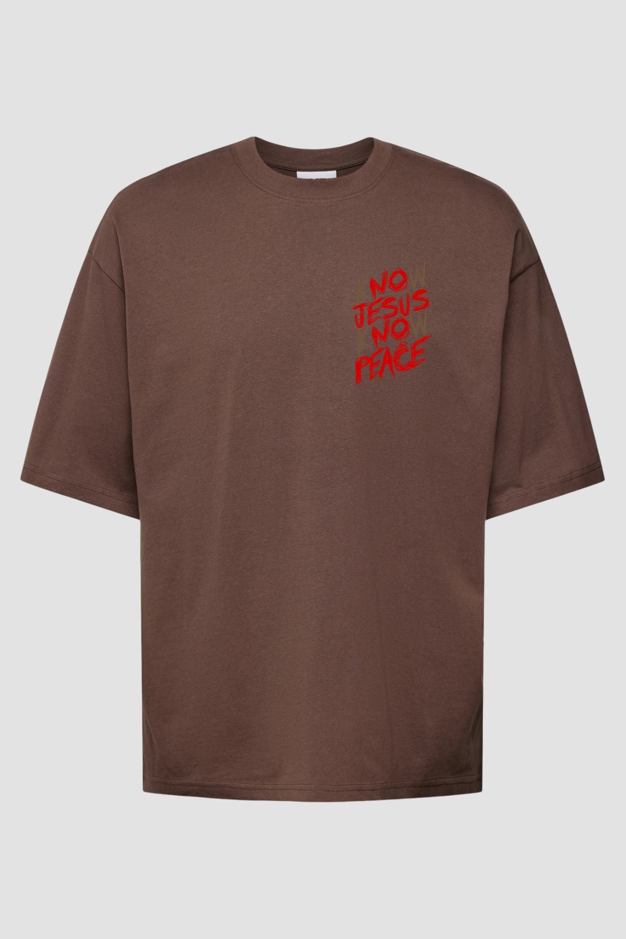 Oversized Suedine n. 165 - No Jesus No Peace