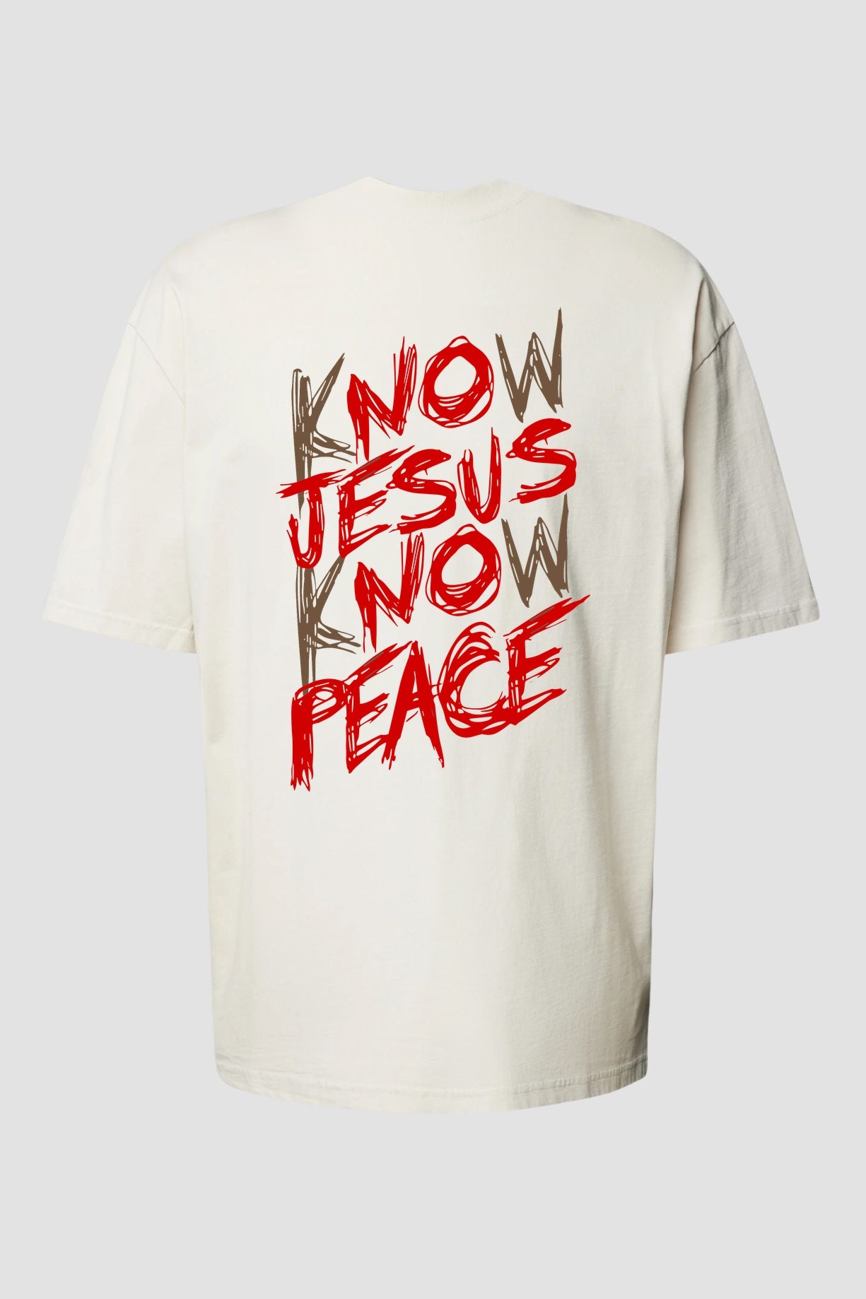 Oversized Suedine n. 165 - No Jesus No Peace