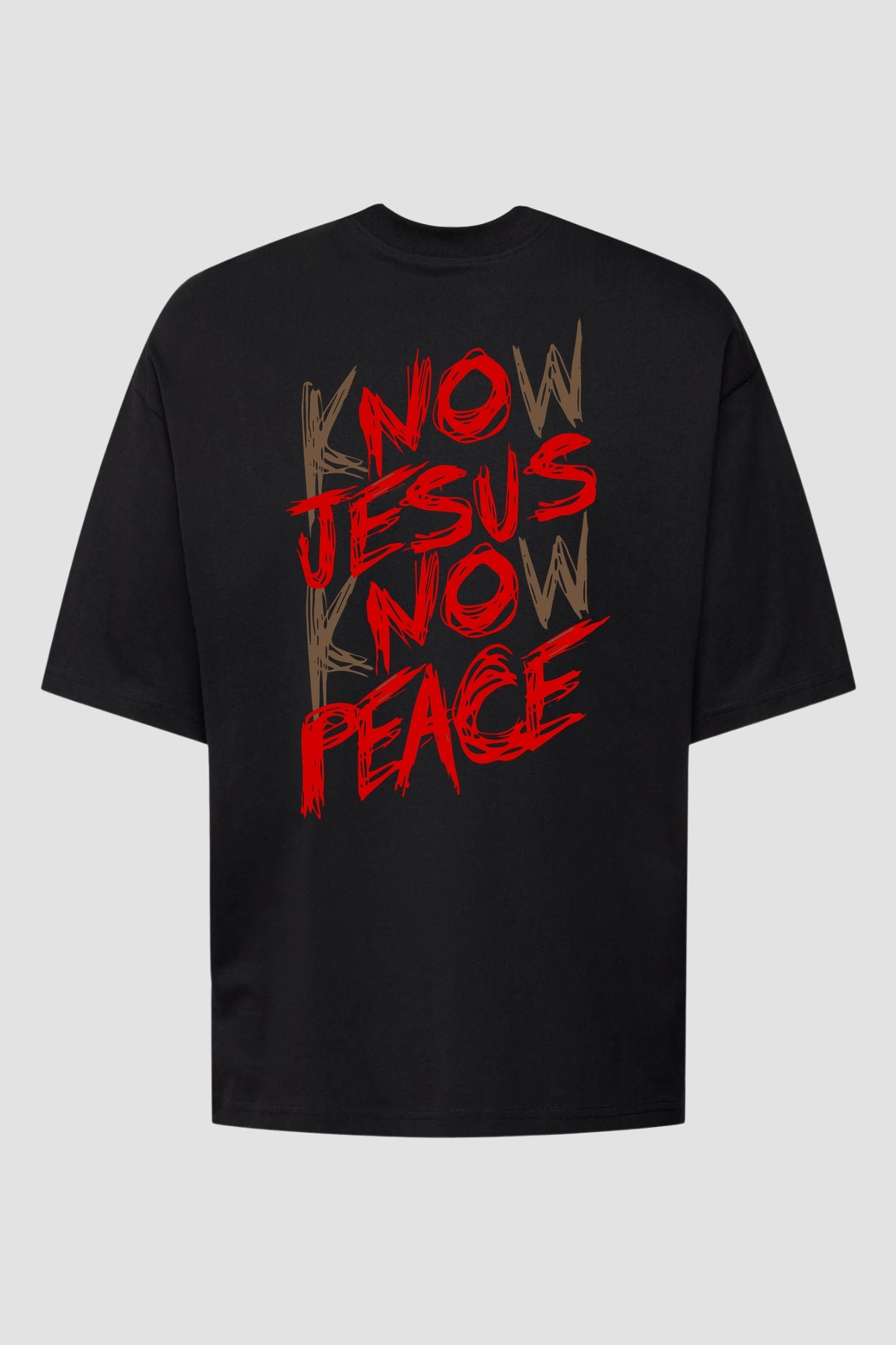 Oversized Suedine n. 165 - No Jesus No Peace