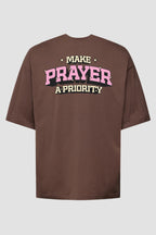 Oversized Suedine n. 173 - Make Prayer A Priority