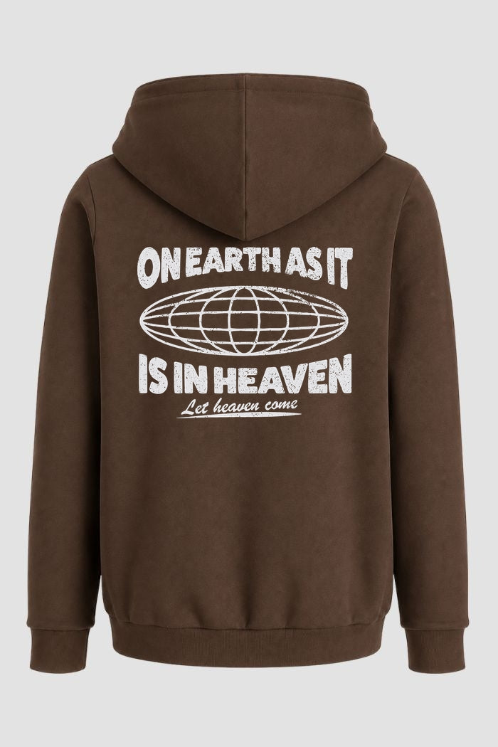 Moletom n. 184 - One Earth Is In Geaven