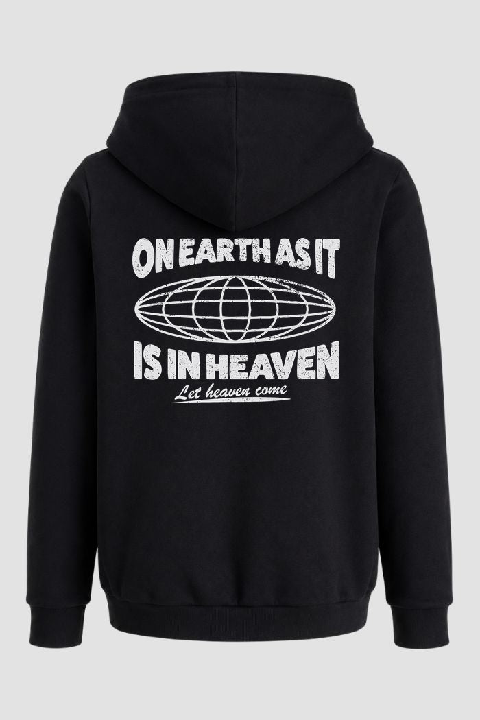 Moletom n. 184 - One Earth Is In Geaven