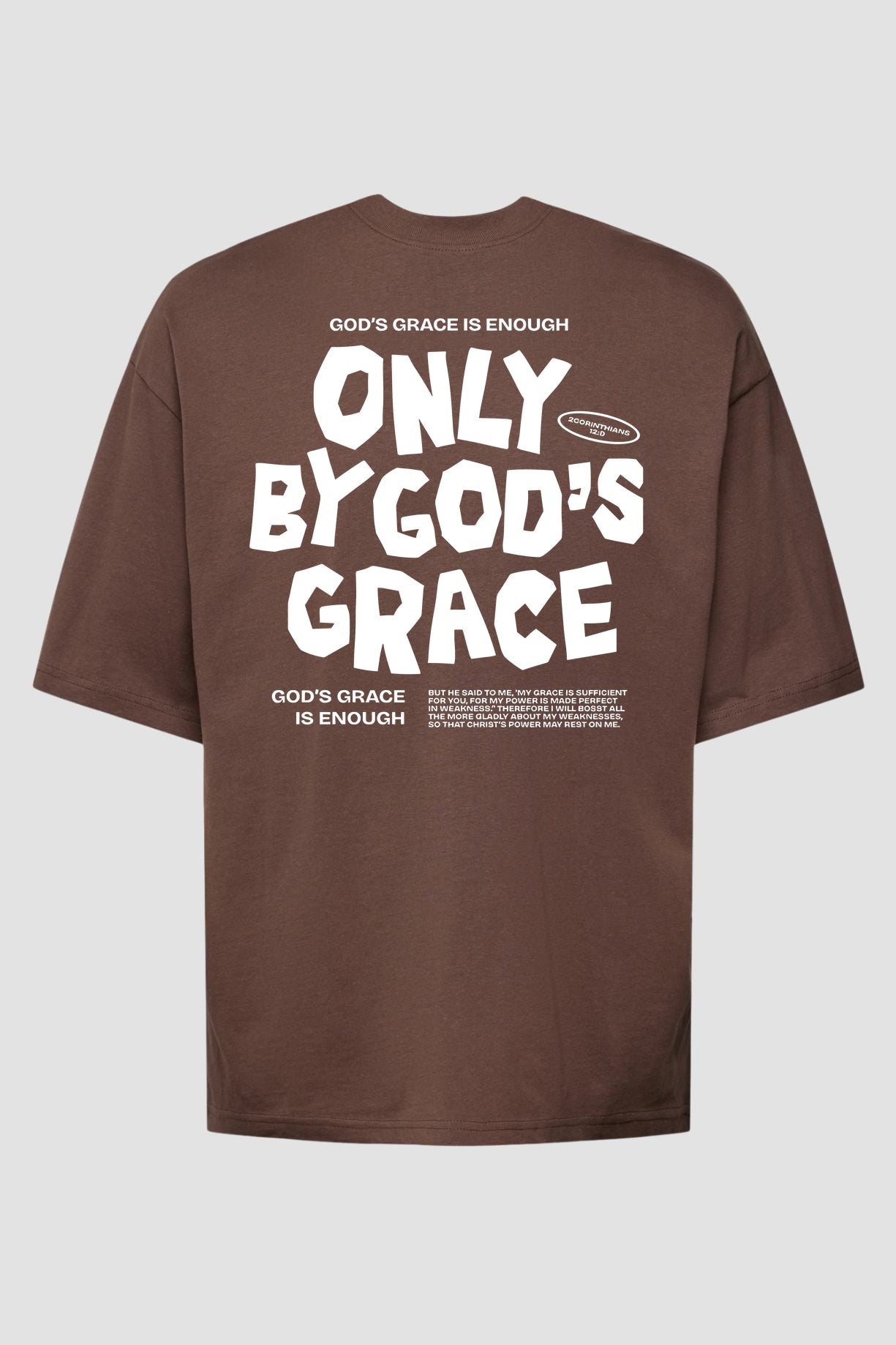 Oversized Suedine n. 186 - Only By God´s Grace