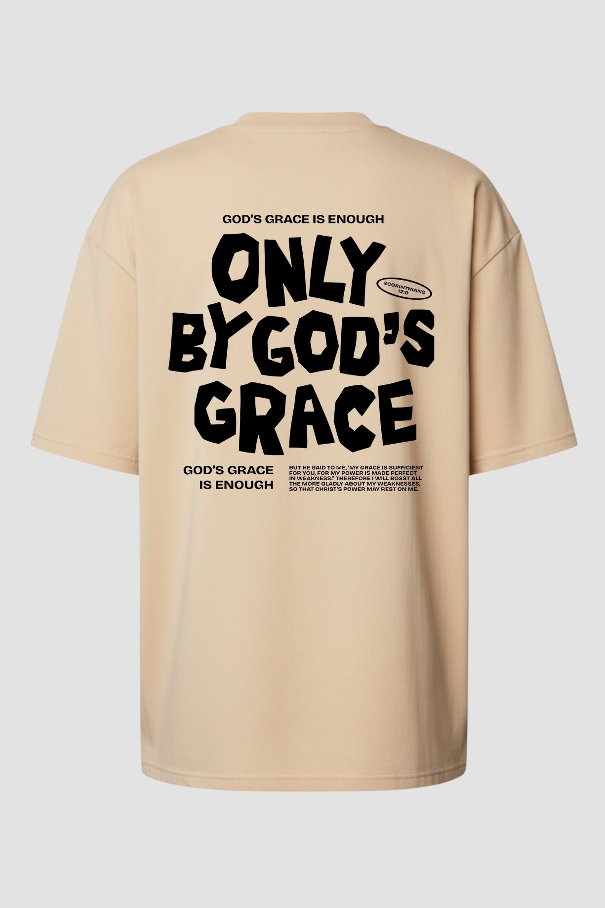 Oversized Suedine n. 186 - Only By God´s Grace