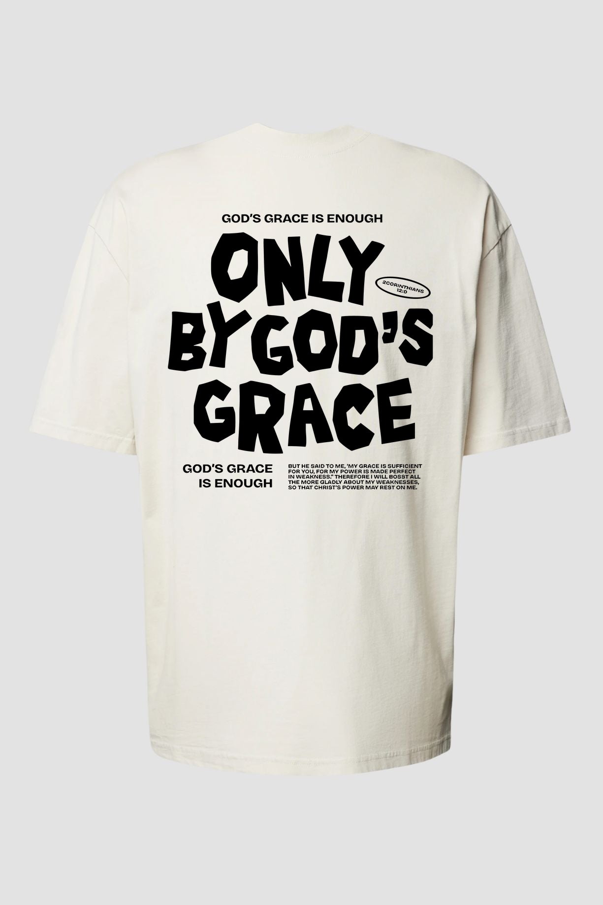 Oversized Suedine n. 186 - Only By God´s Grace